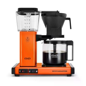 Technivorm Moccamaster Moccamaster 53947 KBGV 10-Cup Coffee Maker Orange, 40 Ounce, 1.25l